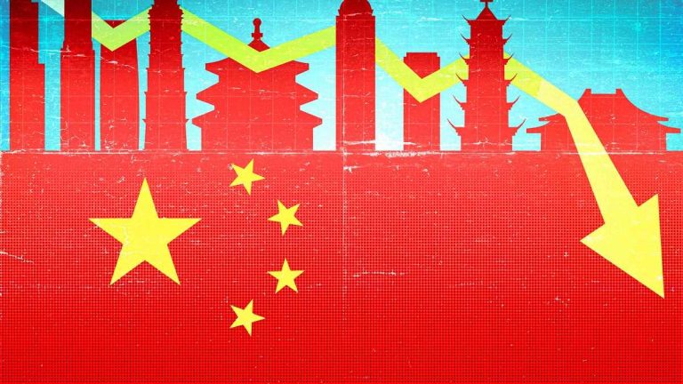 Ações da China em Queda: Tensões Comerciais e Dados Econômicos Desanimadores Abalam o Mercado